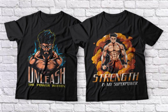 Power Gym Font PNG with transparent background - Preview 4