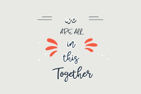 Rejoice Font PNG with transparent background - Preview 1