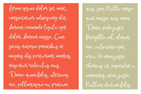 Rejoice Font PNG with transparent background - Preview 3