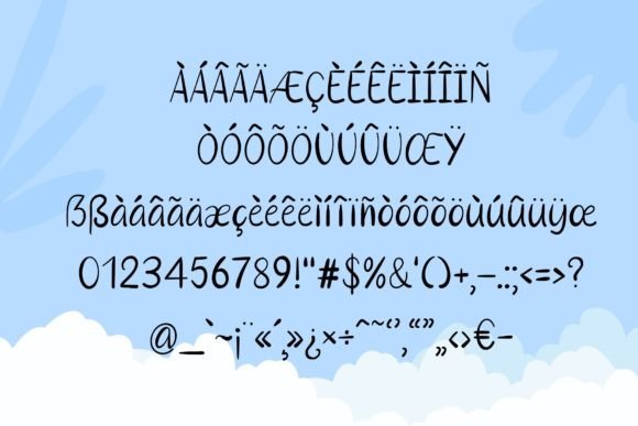 Sephera Font PNG with transparent background - Preview 6