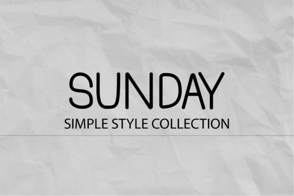 Simple Stylist Font PNG with transparent background - Preview 3