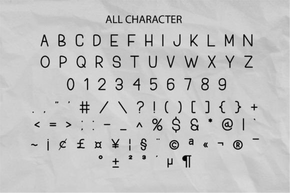 Simple Stylist Font PNG with transparent background - Preview 5