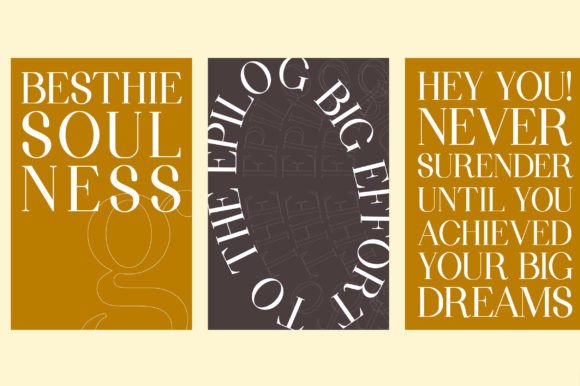 Besthie Soulness Font - Preview 3