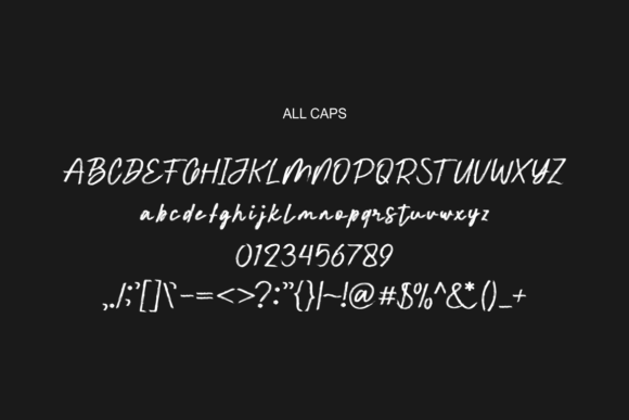 Elaughas Font - Preview 1