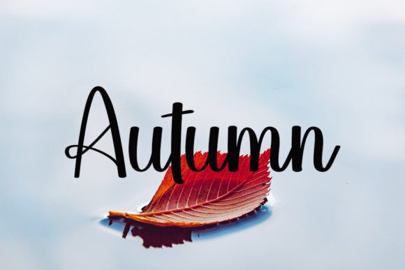 Falling Font - Preview 4