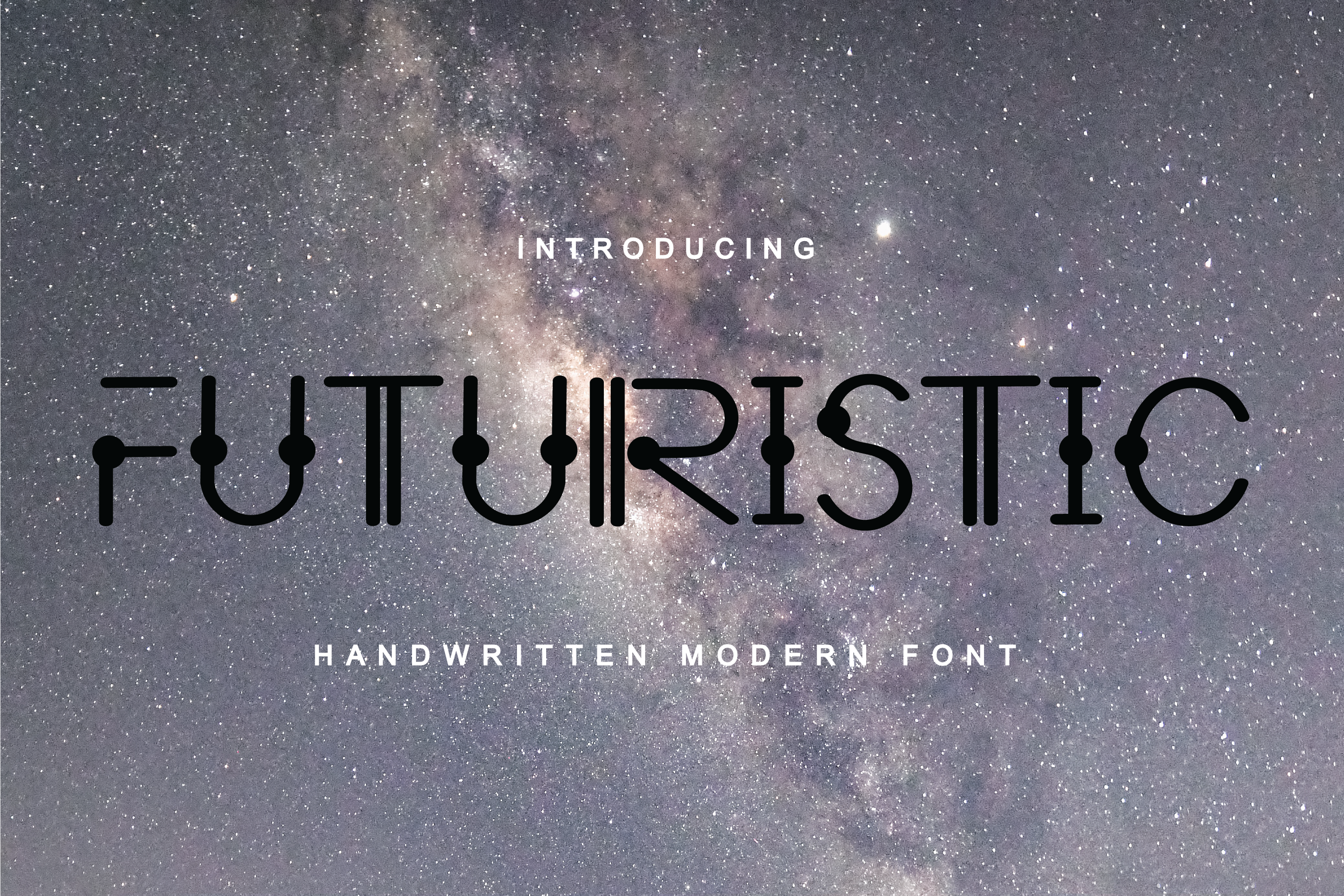 Futuristic Font by hl_studio · Creative Fabrica font preview
