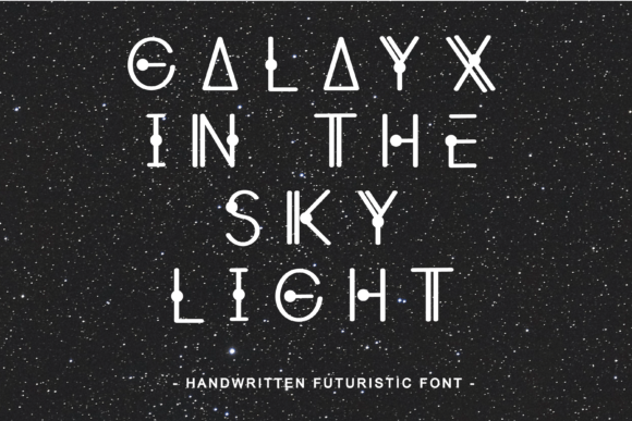 Futuristic Font - Preview 1