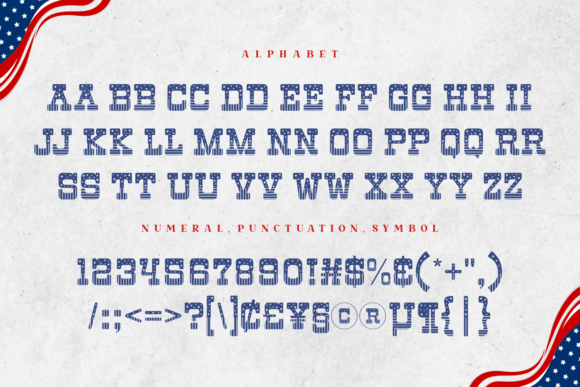 Glory of Justice Font - Preview 6