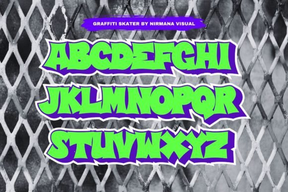 Graffiti Skater Font - Preview 1