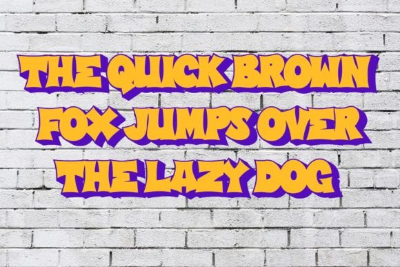 Graffiti Skater Font - Preview 4