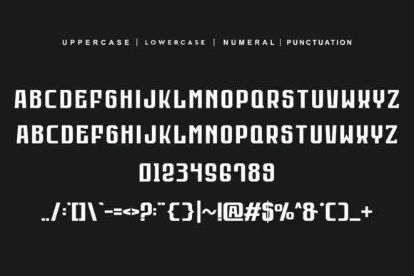 Nobuaroha Font font preview - 6