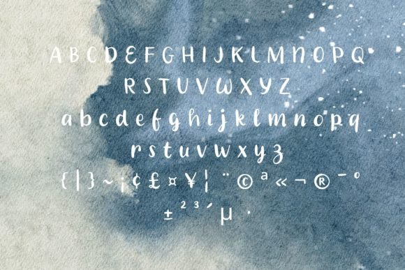 Setyaki Font PNG with transparent background - Preview 3