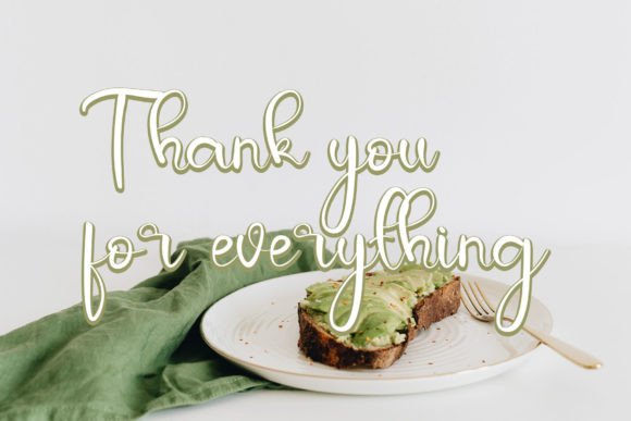 Avocado Font - Preview 5
