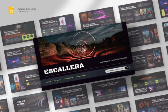 Creative Agency Google Slides Template