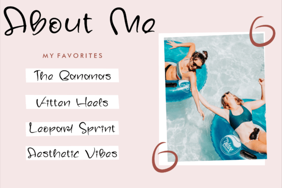 Firework Cutties Font - Preview 1