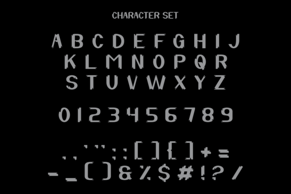 Heroisgod Font PNG with transparent background - Preview 1