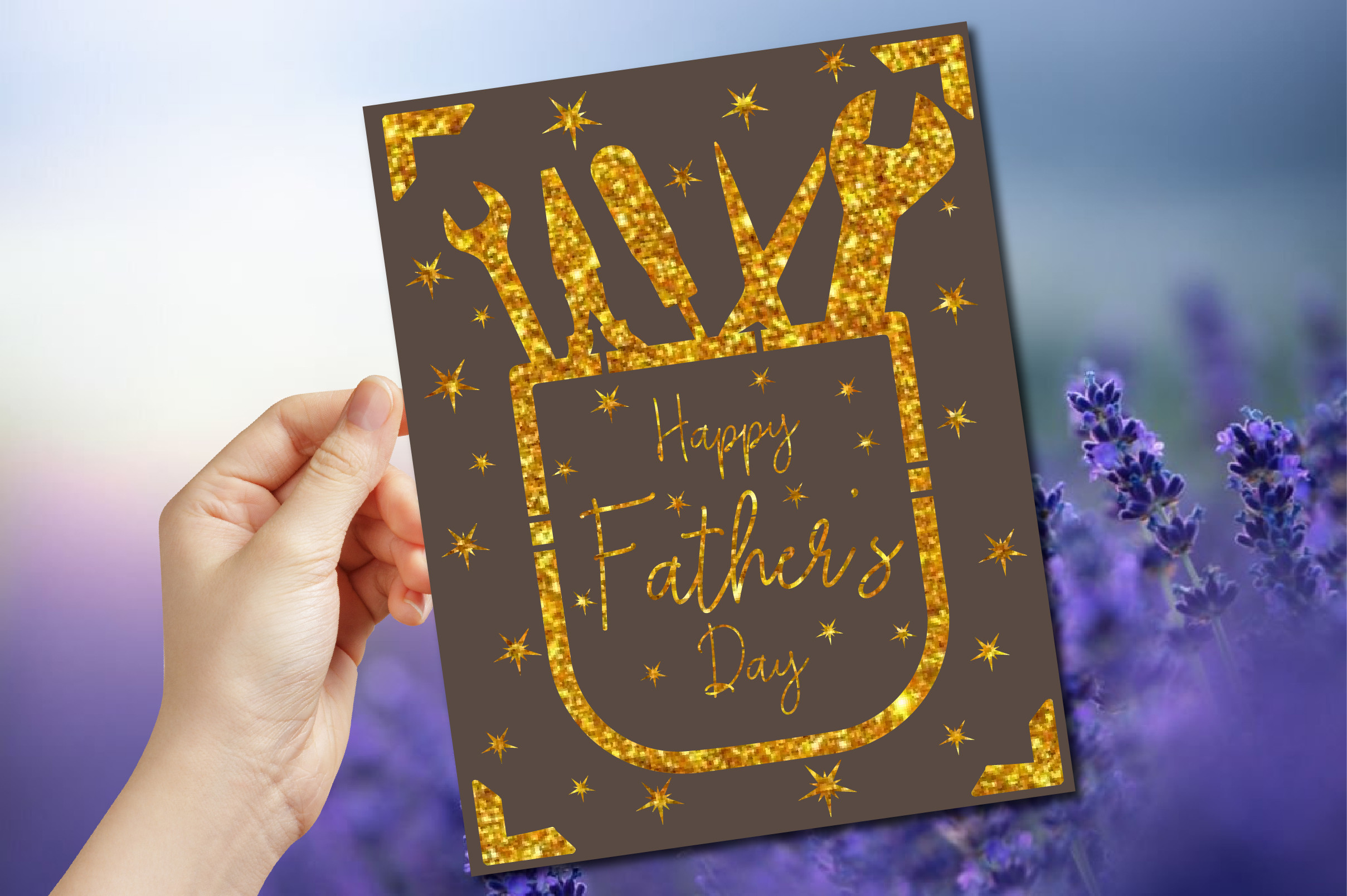 Happy Father's Day Card Svg