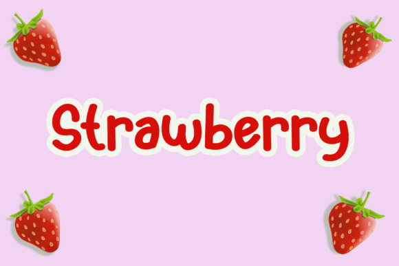 Ice Cream Font - Preview 2