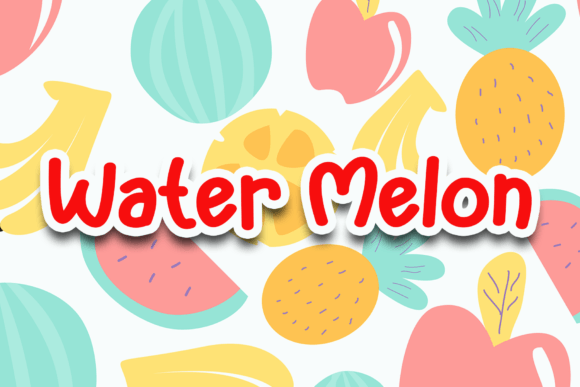 Ice Cream Font - Preview 3