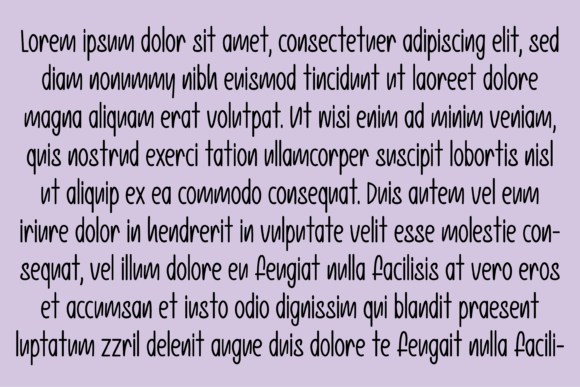 Murad Font font preview - 1