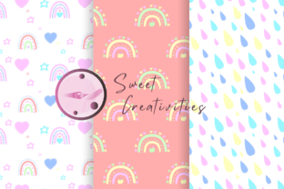 Rainbow Pastel Digital Papers Graphic by Sweet Creativities · Creative ...