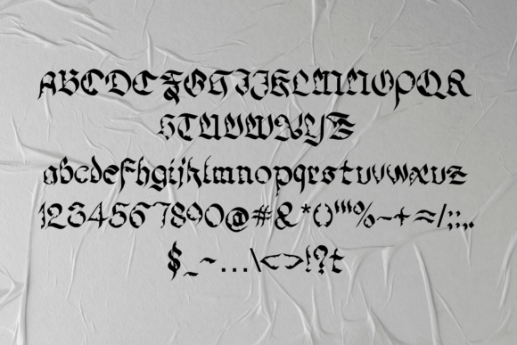 Corrosive Font - Preview 4