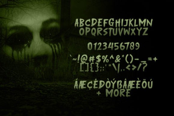 Death Spirit Font - Preview 5
