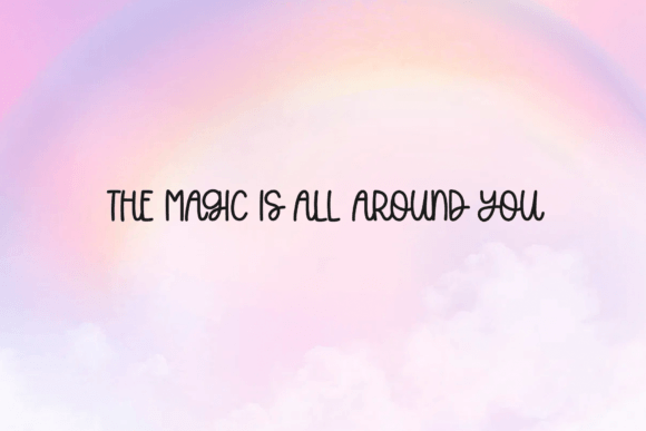 Dream House Font PNG with transparent background - Preview 3
