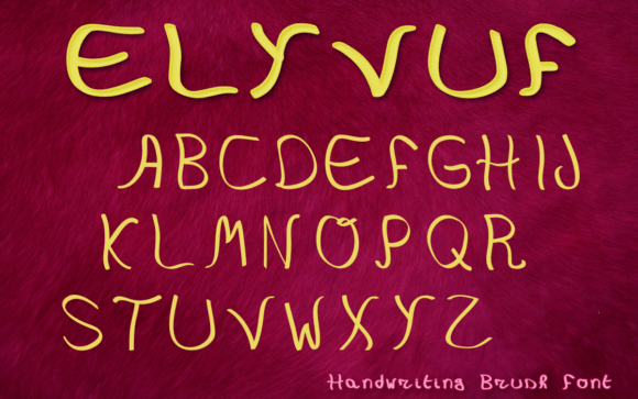 Elyvuf Font - Preview 1