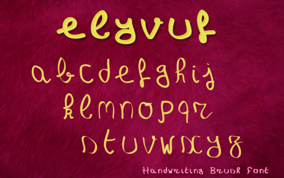 Elyvuf Font - Preview 2
