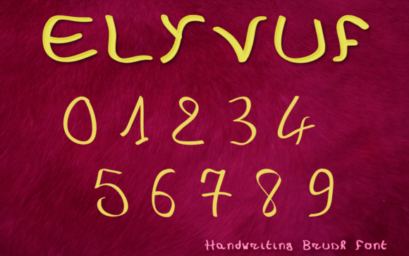 Elyvuf Font - Preview 3