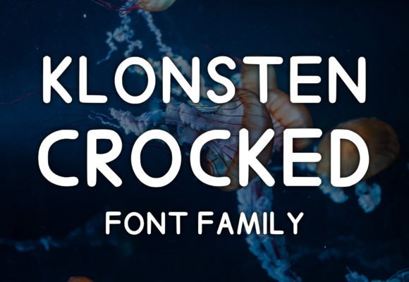 Klonsten Crocked Font - Preview 1