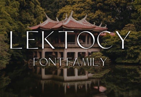 Lektocy Font PNG with transparent background - Preview 2