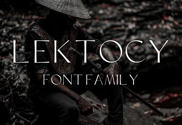 Lektocy Font PNG with transparent background - Preview 3