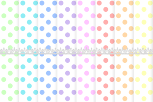 Pastel Polka Dot Digital Paper Pack Graphic by Sweet Creativities ...