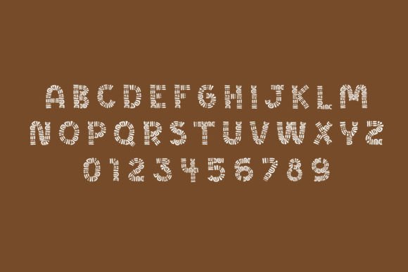 Pharaoh Font PNG with transparent background - Preview 4