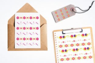 Spring Notebook Border Spring Borders Graphic by Prettygrafik · Creative Fabrica
