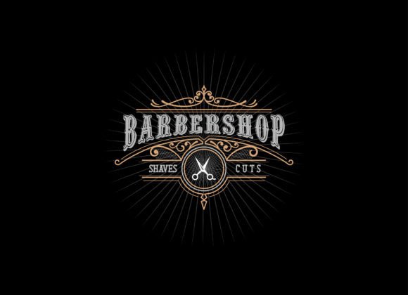 Vintage Barbershop Logo