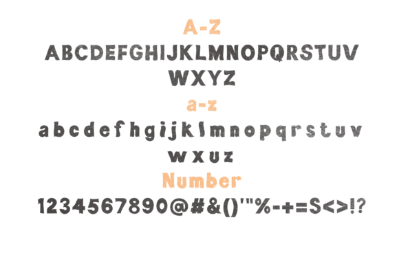 Disturb Font - Preview 4