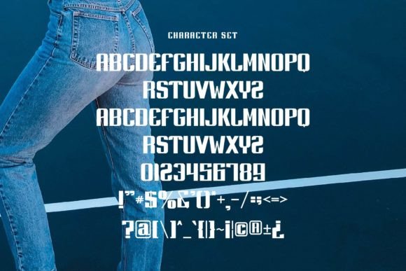 Gheray Font PNG with transparent background - Preview 5
