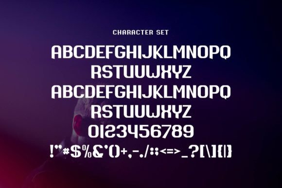 Holken Font PNG with transparent background - Preview 5