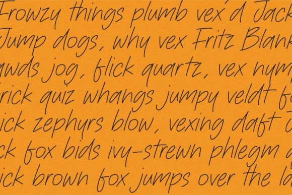 Monster Sprinkle Font PNG with transparent background - Preview 2