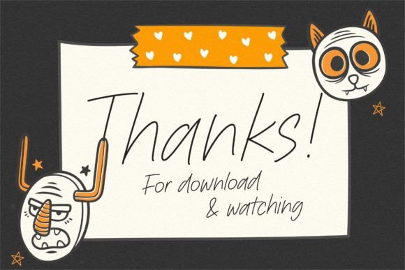 Monster Sprinkle Font PNG with transparent background - Preview 4