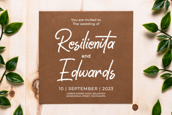Restharted Font PNG with transparent background - Preview 1