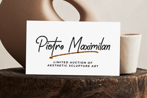 Restharted Font PNG with transparent background - Preview 4