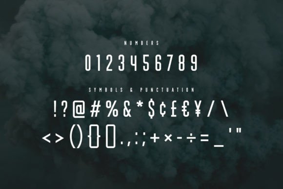 Riot Font PNG with transparent background - Preview 2