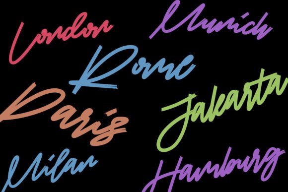 Simolla Font PNG with transparent background - Preview 2