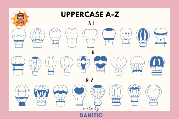 Air Balloon Font - Preview 1