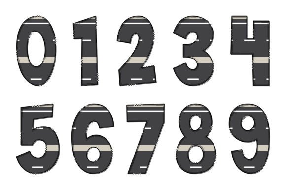 Asphalt Road Font - Preview 3