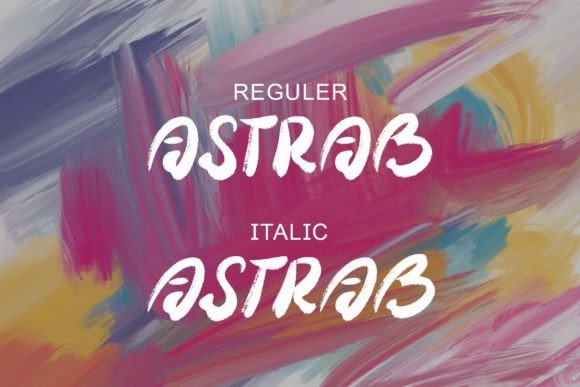 Astrab Font - Preview 5